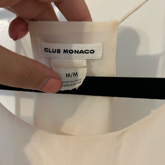 Club Monaco Silk Tank Top - Medium - Picture 2 of 3